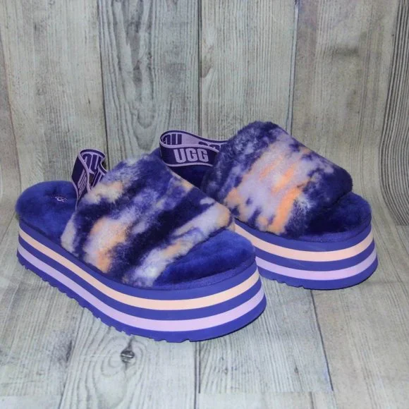 UGG | Shoes | Ugg Disco Marble Violet Night Sheepskin Platform